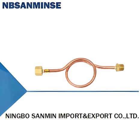 Pressure gauge buffer tube