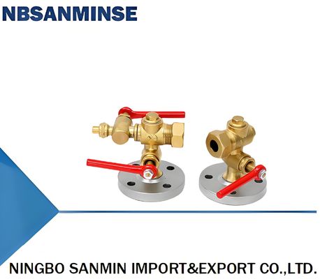 Flange type liquid level gauge
