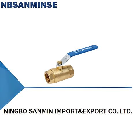 Internal brass ball valve