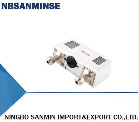 NBSANMINSE PC58 G NPT 1/4 UF7/16 M12X1.25 Dual Pressure Switches In Air Water With Two Pressure Set Points In One Switch