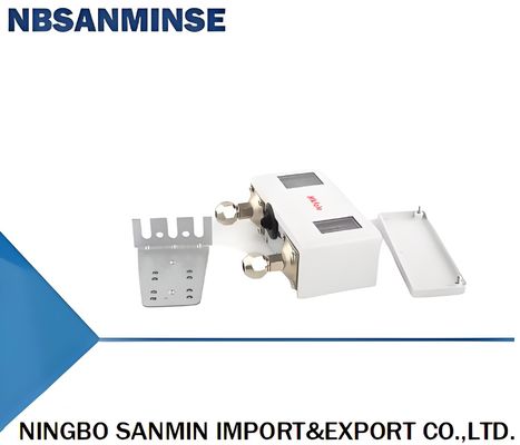 NBSANMINSE PC58 G NPT 1/4 UF7/16 M12X1.25 Dual Pressure Switches In Air Water With Two Pressure Set Points In One Switch