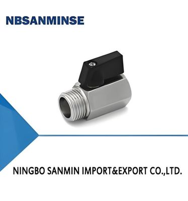 Mini Ball 1/8inch Pneumatic Operated Solenoid Valve M/F