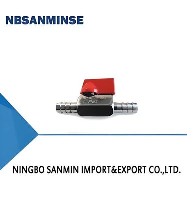 Mini Ball 1/8'' High Temperature Pneumatic Valve M/F