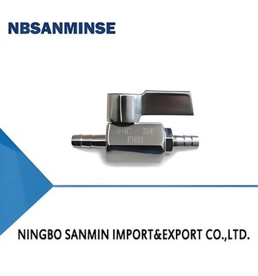 Mini Ball 1/8'' High Temperature Pneumatic Valve M/F