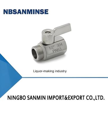 Shaped Mini Ball Valve( R & D and design)