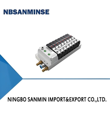 Multi-pin plug connection + manifold block  Valve group