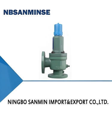 Iron Pneumatic Solenoid Safety Valve 35bar Pressure