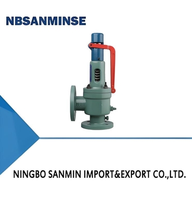 Iron Pneumatic Solenoid Safety Valve 35bar Pressure