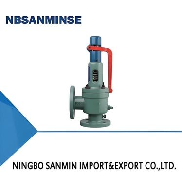 Iron Pneumatic Solenoid Safety Valve 35bar Pressure