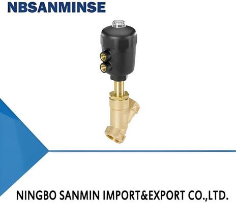 Pneumatically operated 2/2 way angle seat valve CLASSIC  Gunmetal body with PA actuator