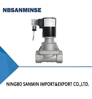 304 Stainless Steel Chemical Solenoid Valve with DC12V-AC380V Voltage and 5-50°C Working Temperature