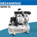 800W - 9L Mini Air Compressor Oilless High Pressure Mute Design Wood Working Home Application AC220V High Quality Sanmin