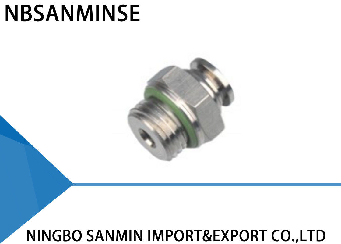 Professional SSC-G Pneumatic Tube Fittings Air Line Connectors M5 - M6 Thread