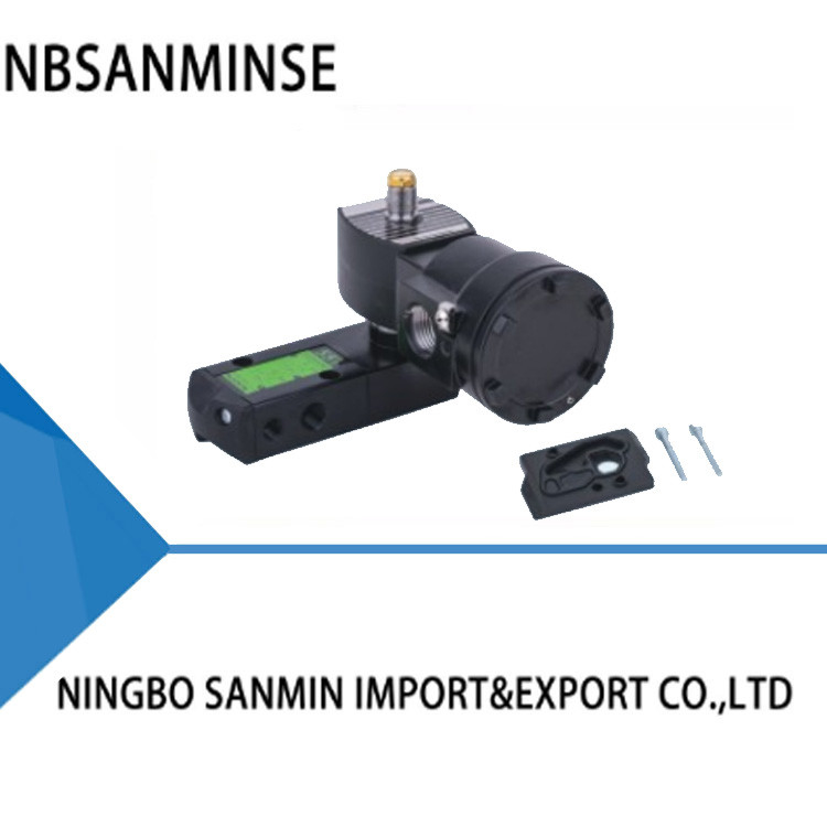 SANMIN Large Spool Coil Plate Type Electric Control NBR+PUR Seal 0.2-1.0Mpa 1.4W CT6 Slide valve sleeve type