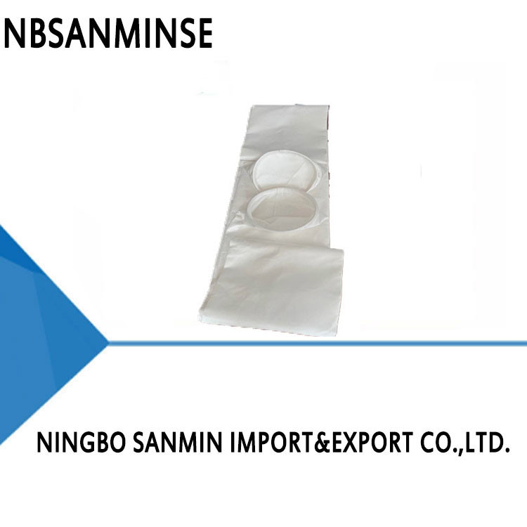 Industrial PTFE Pure Felt Dust Bag 100% Polytetrafluoroethylene Air Filter Bag 240c Dust Proof Baghouse filter bags