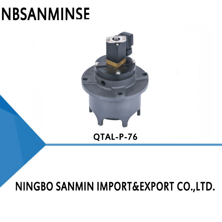 Sanmin QTAL-P-76 Joil Pneumatic Solenoid Valve Air Dust System Baghouse Air Filter Valve