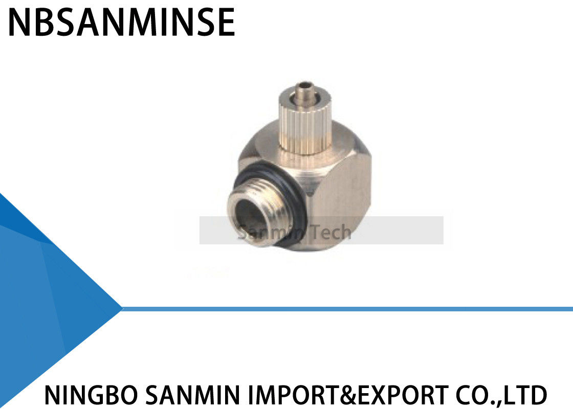TL Brass Fitting Pneumatic Air Push On Fittings Elbow Mini Fittings High Pneumatic Parts Quality Sanmin