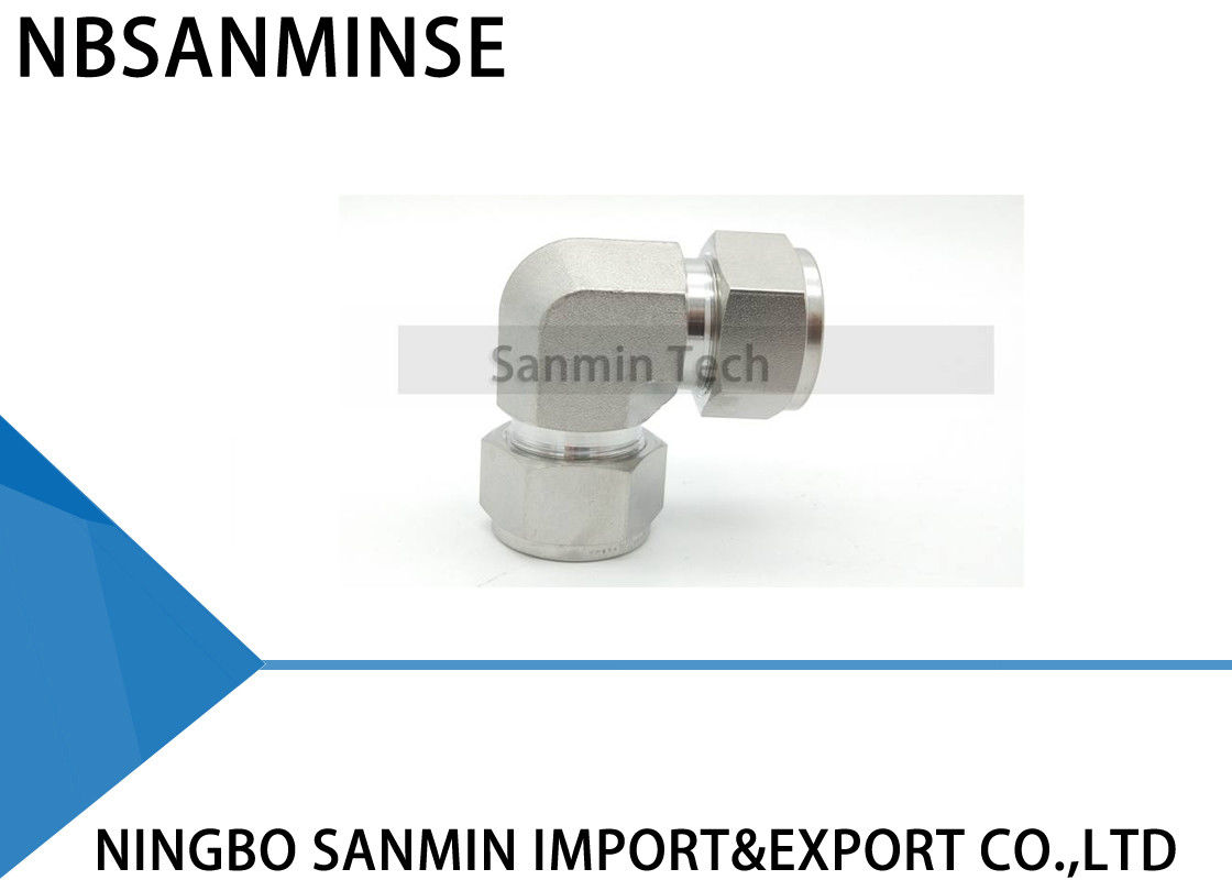 UE Union Elbow Stainless Steel SS316L Plumbing Fitting Pneumatic Air Fitting High Quality Sanmin