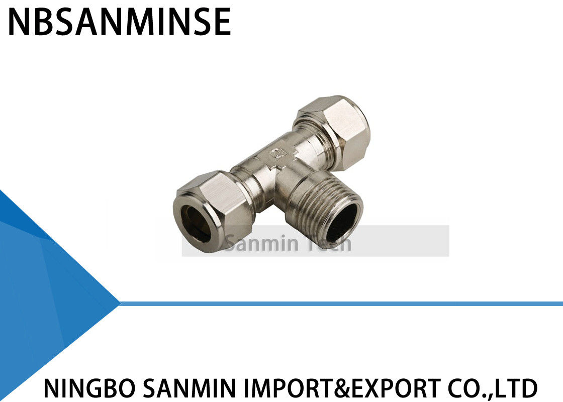 Standard BSPT ( R ) Thread Pneumatic Parts Tube Fittings Air Fitting Sanmin