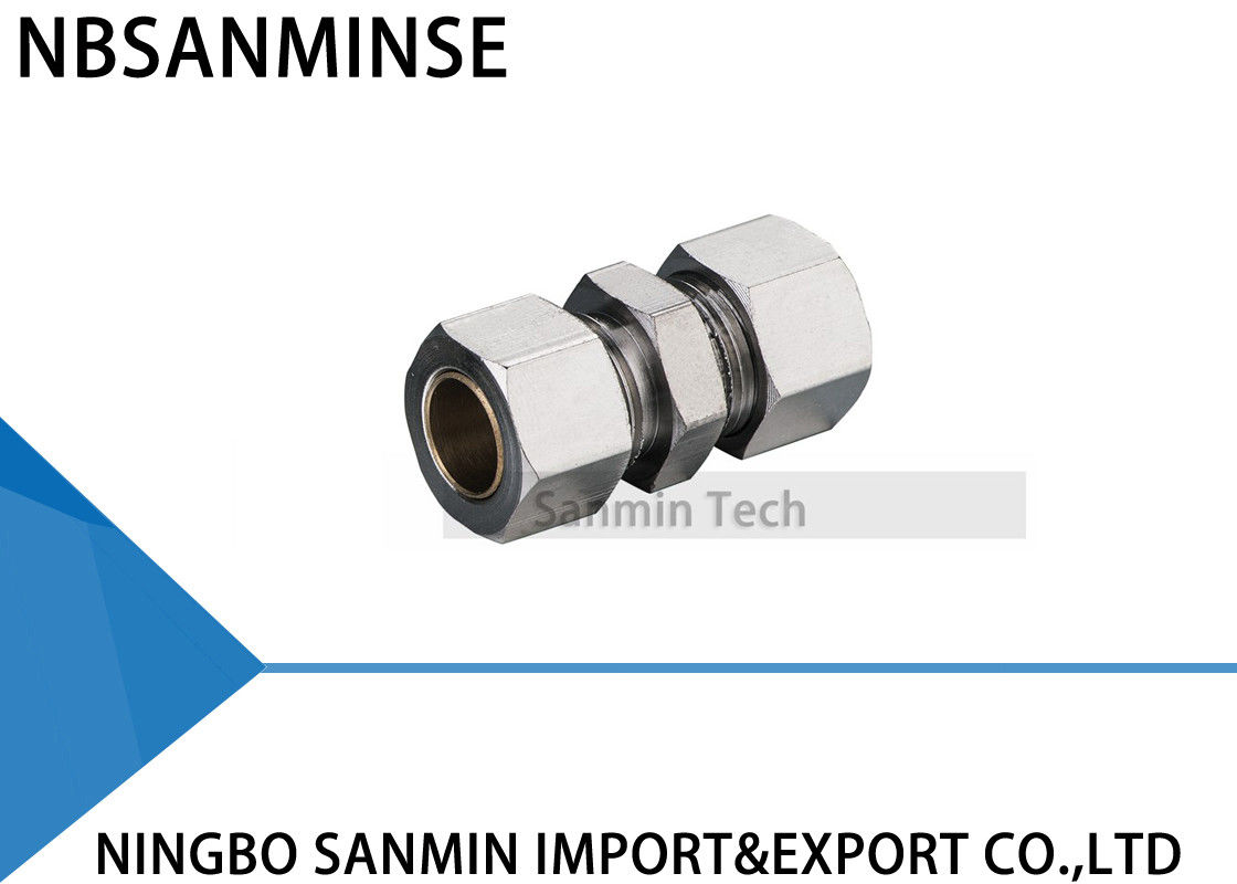 KU Pneumatic Compression Tube Fittings Air Parts High Quality Sanmin