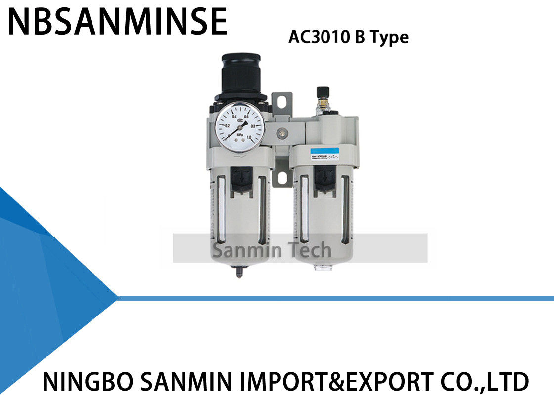 Aluminium Alloy air FRL unit AC2010 AC4010 Two Units air source units