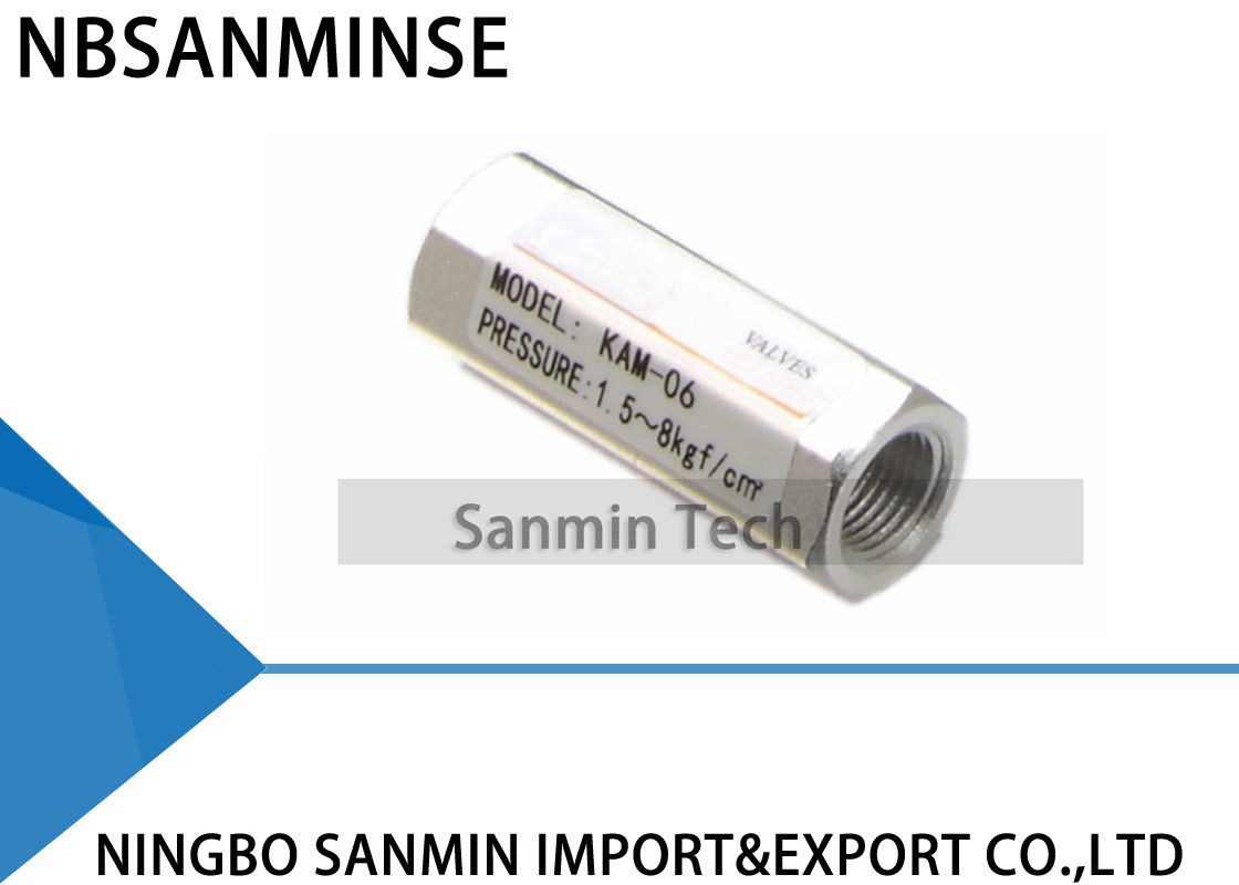 1/8 1/4 3/8 1/2 Standard Pneumatic Mechanical Valve NBSANMINSE KAM Pneumatic Check Valve