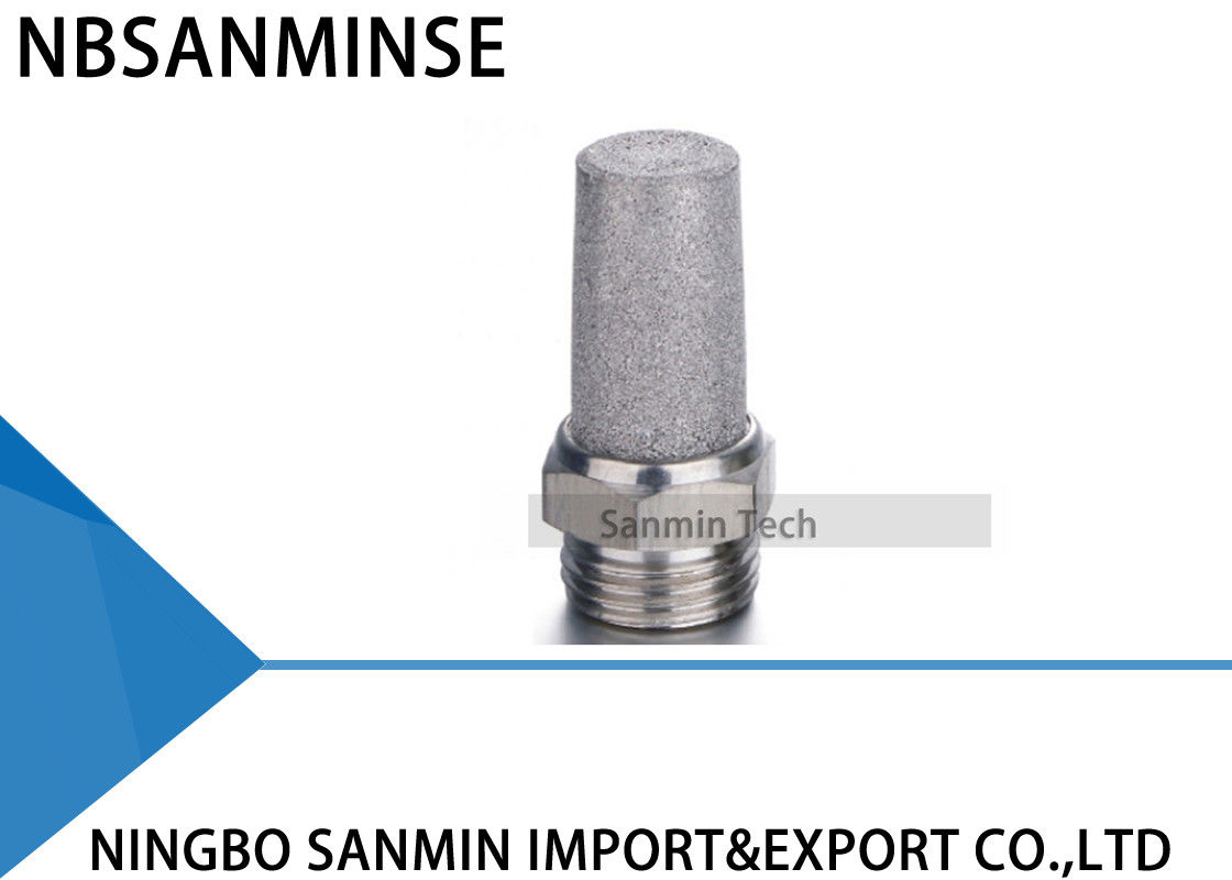 Stainless Steel Silencer Type Muffler Pneumatic Air Fittings NBSANMINSE BSL-SSA Type 1/8 1/4 3/8 1/2