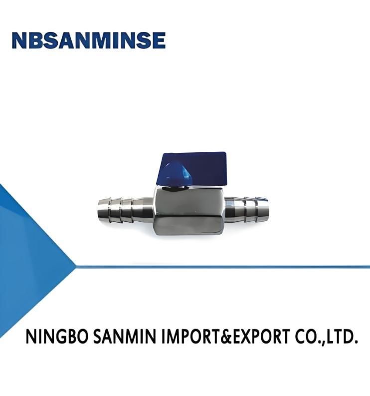 Mini Ball 1/8'' High Temperature Pneumatic Valve M/F
