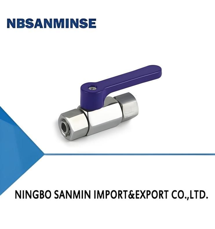 Mini Ball M/M High Speed Pneumatic Solenoid Valve DN8 DN15