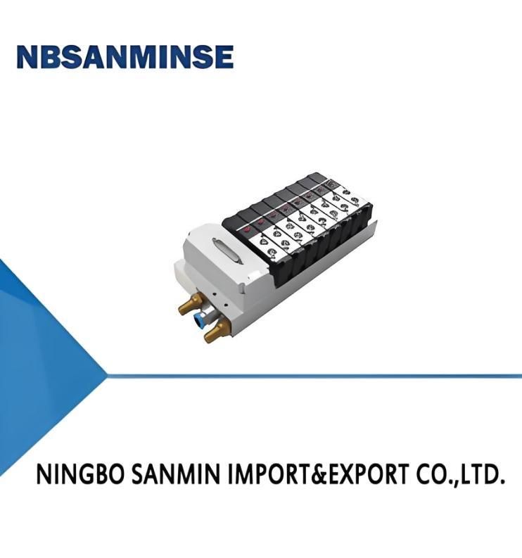 Multi-pin plug connection + manifold block