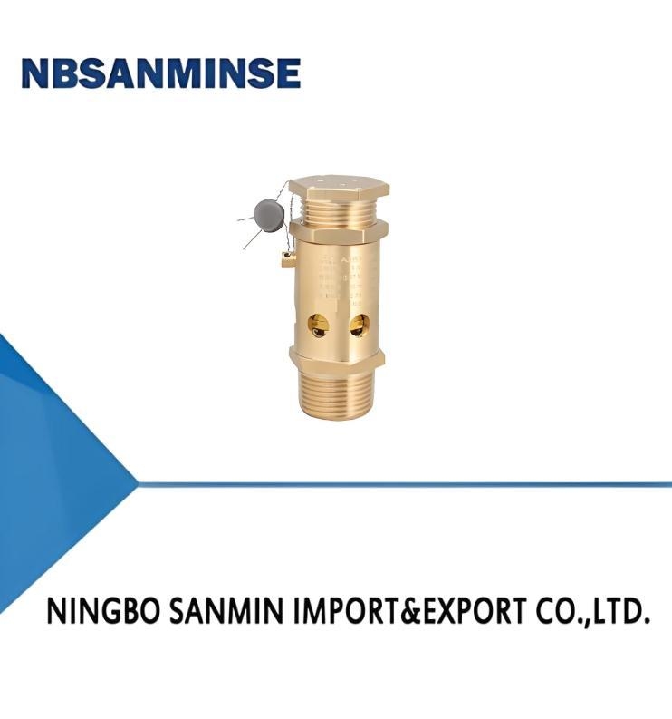 Copper Pneumatic Solenoid Safety Valve 35bar A28X Series