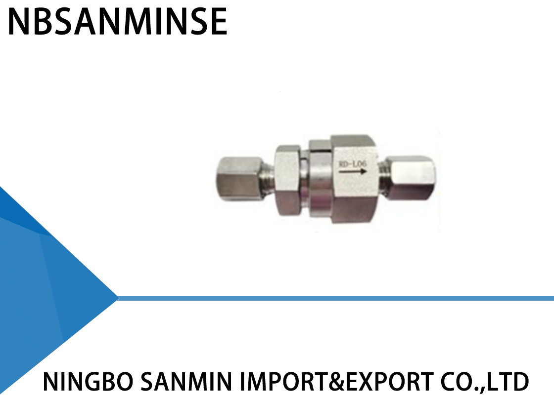 Mini Quick Connector Hydraulic High Pressure Valve RD / RV / RZ Series