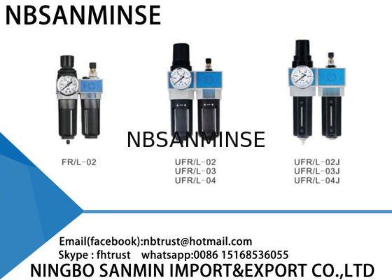 Air Filter Regulator Lubricator Pneumatic Two Units  FRL Automation CNC Machine Air compressor Parts