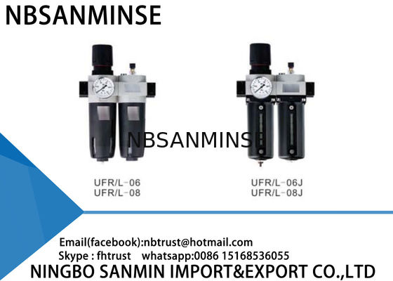Air Filter Regulator Lubricator Pneumatic Two Units  FRL Automation CNC Machine Air compressor Parts