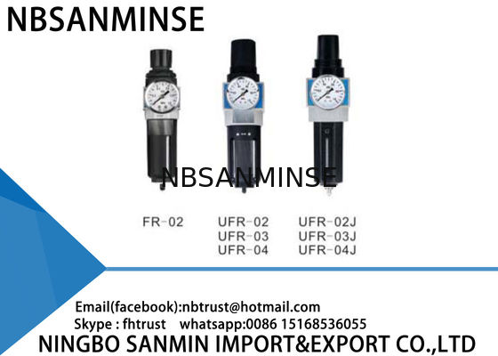 Compressed Air Filter Regulator Lubricator - 10℃ - 60℃ Ambient Temperature
