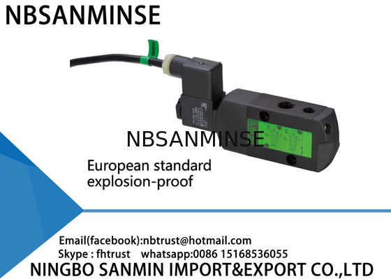NAMUR551 Series Pneumatic Solenoid Valve Explosion Proof AISCO Type NBR PUR Seal