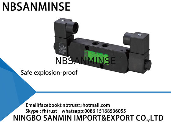 NAMUR551 Series Pneumatic Solenoid Valve Explosion Proof AISCO Type NBR PUR Seal