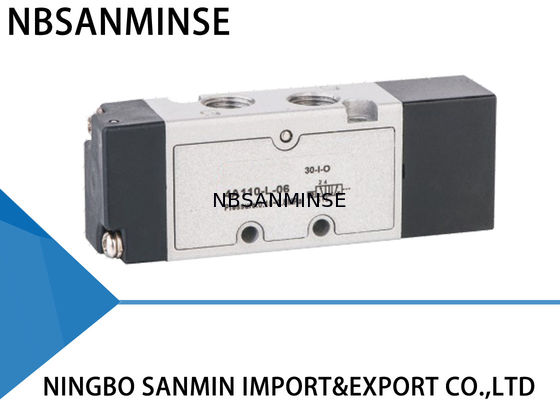YPC Type 5 Port 3 Way Solenoid Valve Pneumatic Sanmin 4A 100-L Series