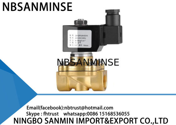 Large Diameter Brass Solenoid Valve Explosion Proof Solenoid Valve 2 Way