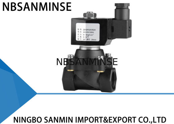 Z5 Plastic Solenoid Valve Zero pressure Thread Connection ISO9001 Certification