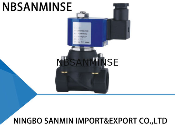Z5 Plastic Solenoid Valve Zero pressure Thread Connection ISO9001 Certification