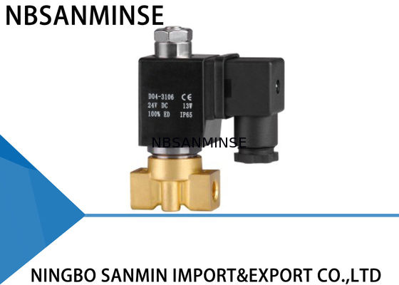 Bistable P3 Brass Solenoid Valve 1 / 4 Inch High Frequency NBSANMINSE