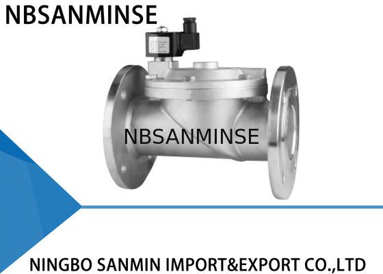 P7 Large Diameter Normally Open Solenoid Valve Stainless Steel 304 / 316