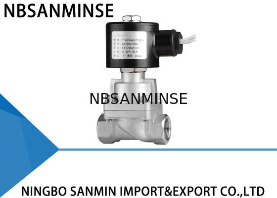 High Flow A2 SS Solenoid Valve Magnetic Solenoid Valve NBSANMINSE Brand