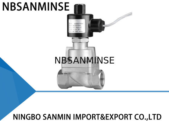 A4 SS / Brass Solenoid Valve 3 / 4 " 1 " 2 " Reliability Environmentally Friendly
