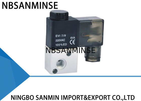 High Speed Pneumatic Solenoid Valve 3 Way 2 Position Pneumatic Valve Sanmin 3V1 Series