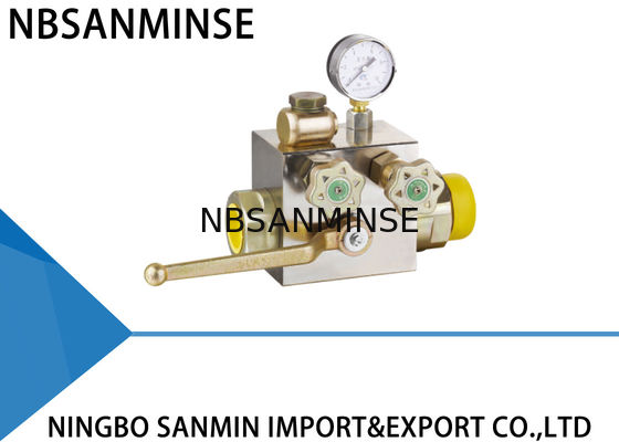 AQF Small Hydraulic Solenoid Valve , High Safety Ball Valve For Accumulator
