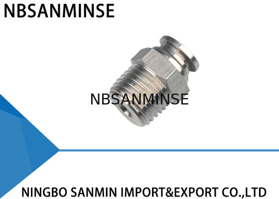 SSPC SS316L Stainless Steel Air Fittings , Air Compressor Hose Fittings