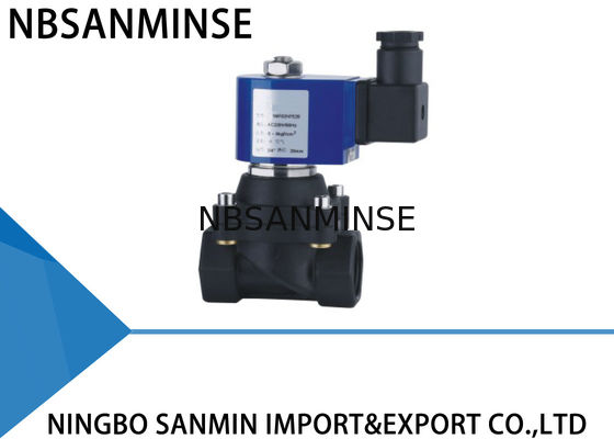 Z8 Reinforced Nylon Plastic Solenoid Valves For Water Industrial / Irrigation Solenoid Valve