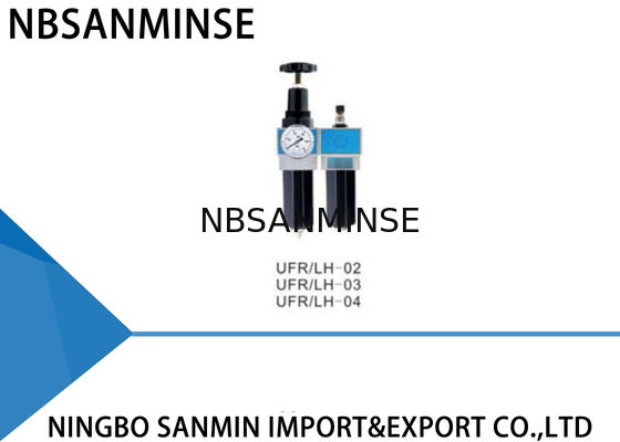 UFR / LH SMC FRL Unit In Pneumatic System Air Pressure Regulator And Filter